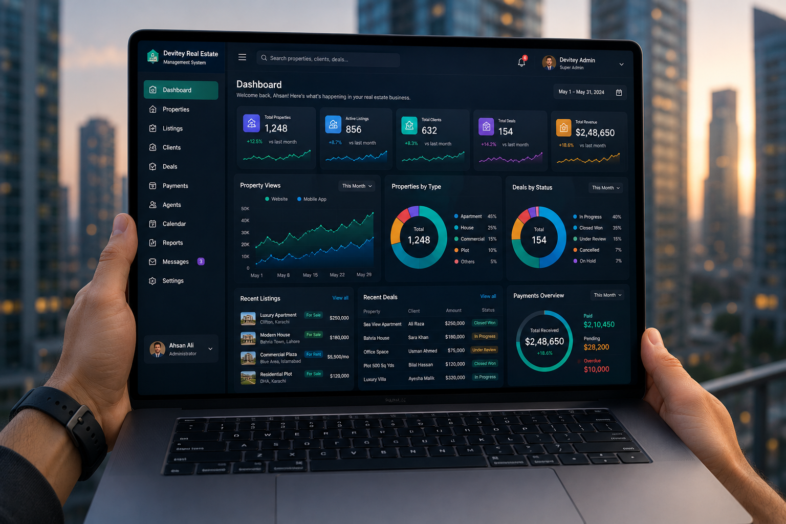 Real Estate Management System