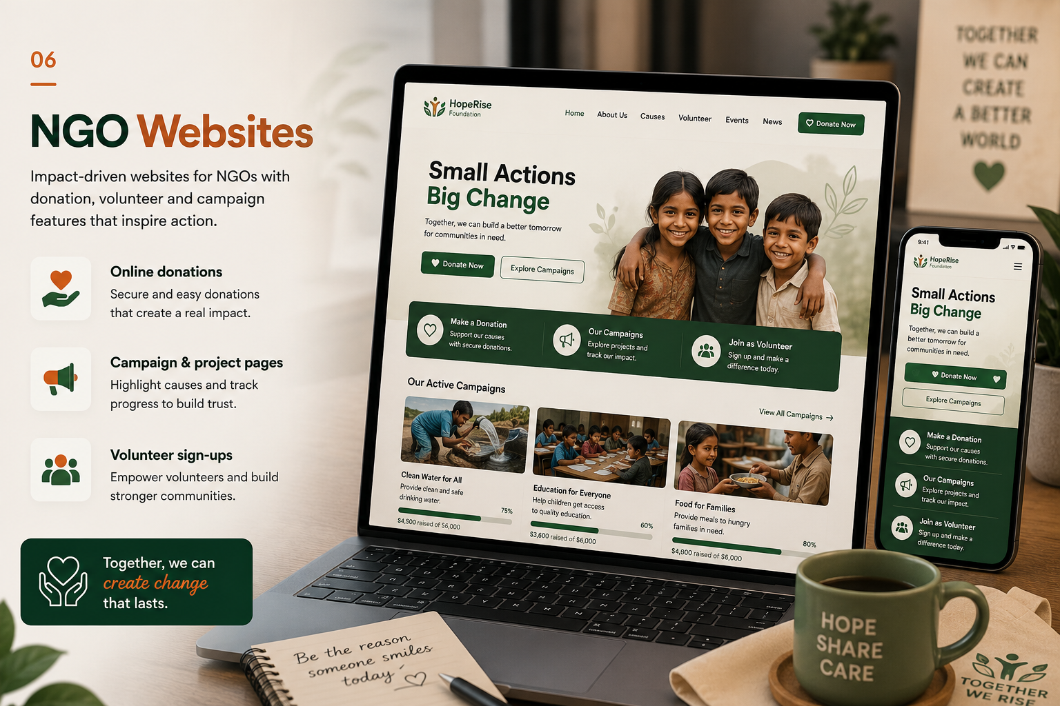 NGO Websites